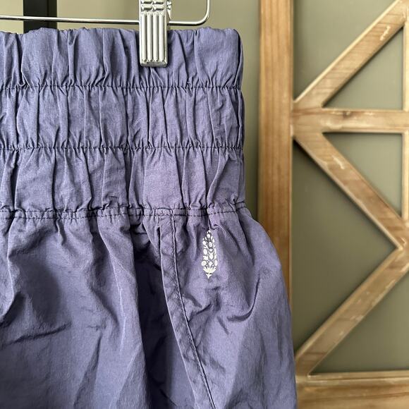 Free People Movement Purple Blue Shorts - Large - Picture 2 of 5